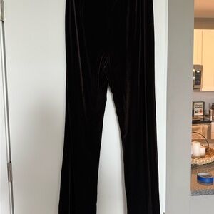 Vintage Chocolate Velvet Pants